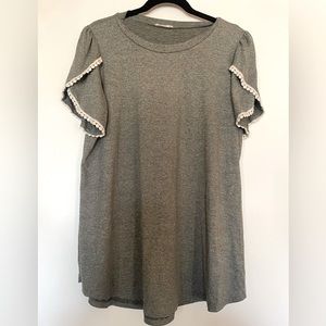 Gray & white Easel Top